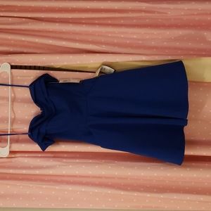 Off shoulder midi dress